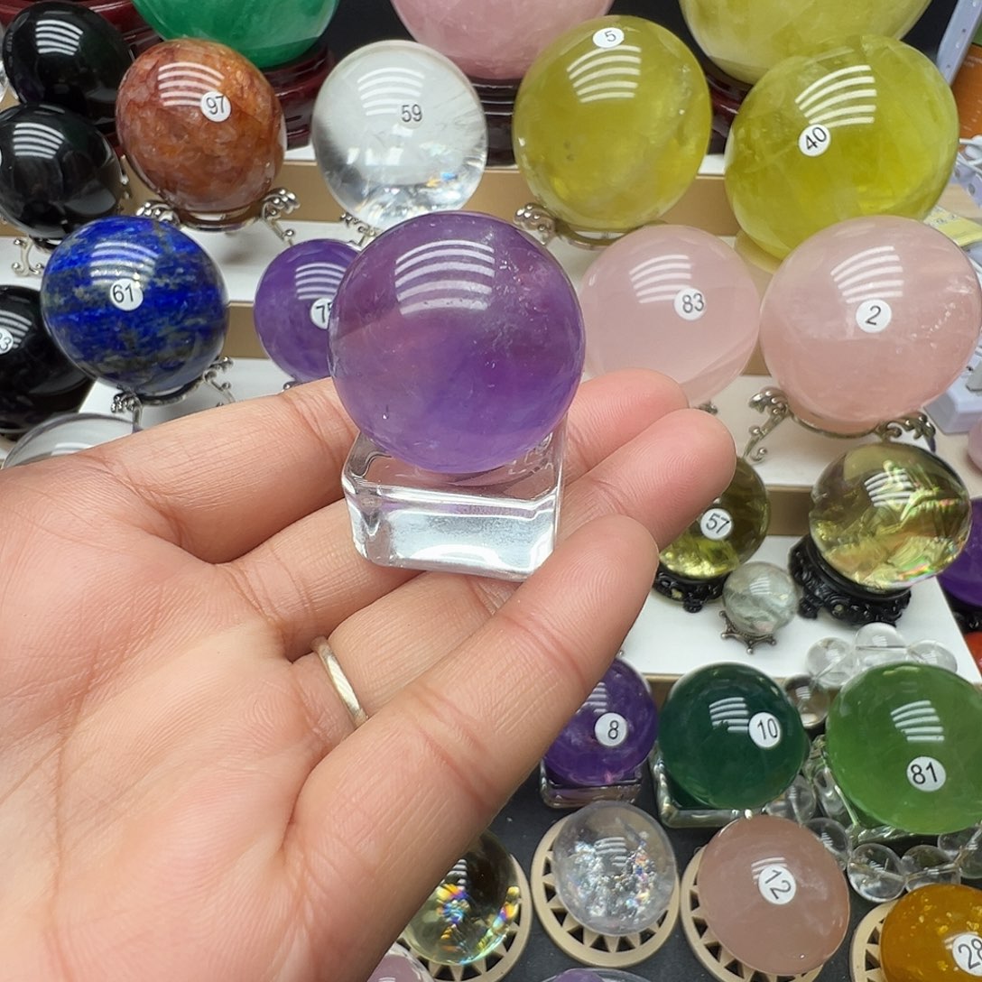 水晶珠宝半成品未镶嵌