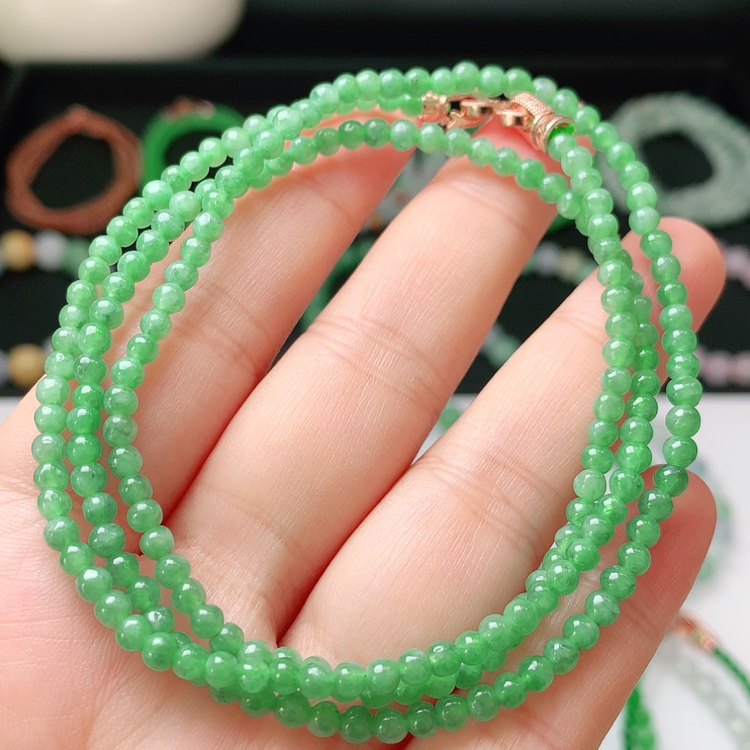 翡翠未镶嵌手链翡翠