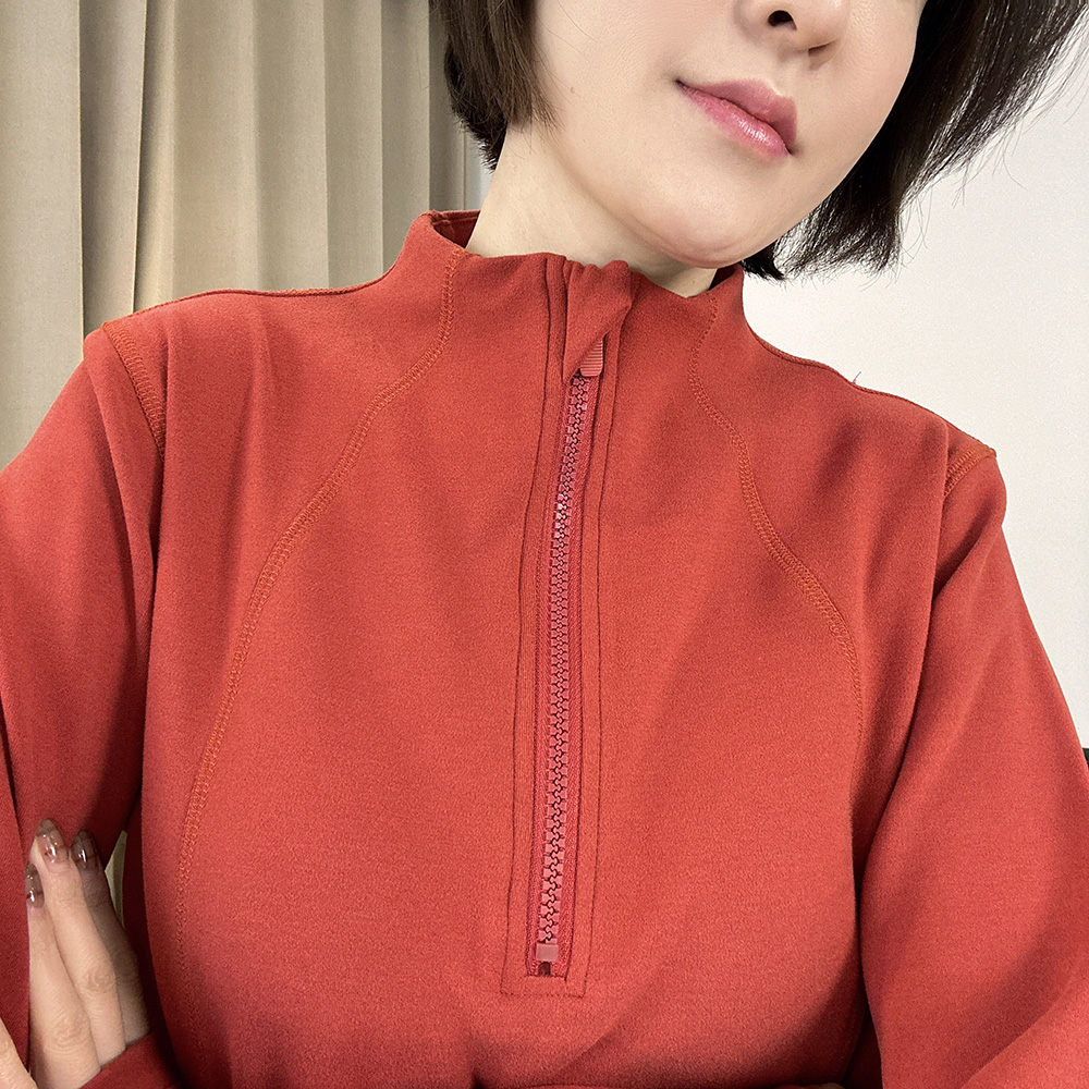 【多彩冬日】半拉链真德绒/三色/百搭显瘦卫衣AC142