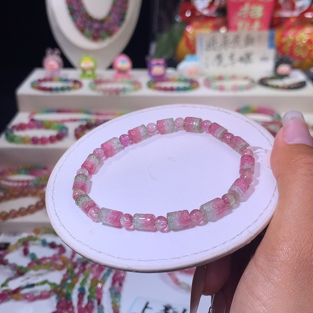 碧玺手链未镶嵌碧玺