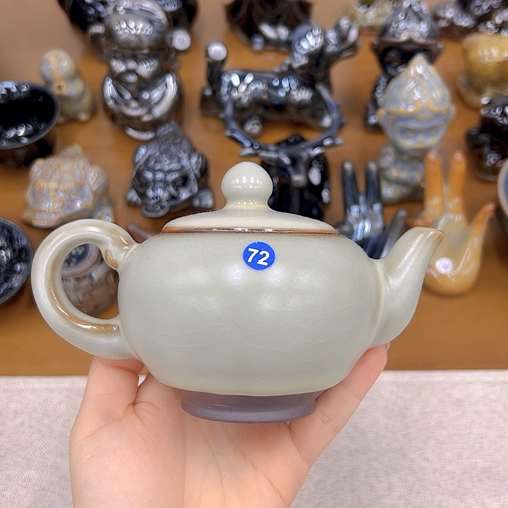 茶盏在栖落直播间选的好好看哦