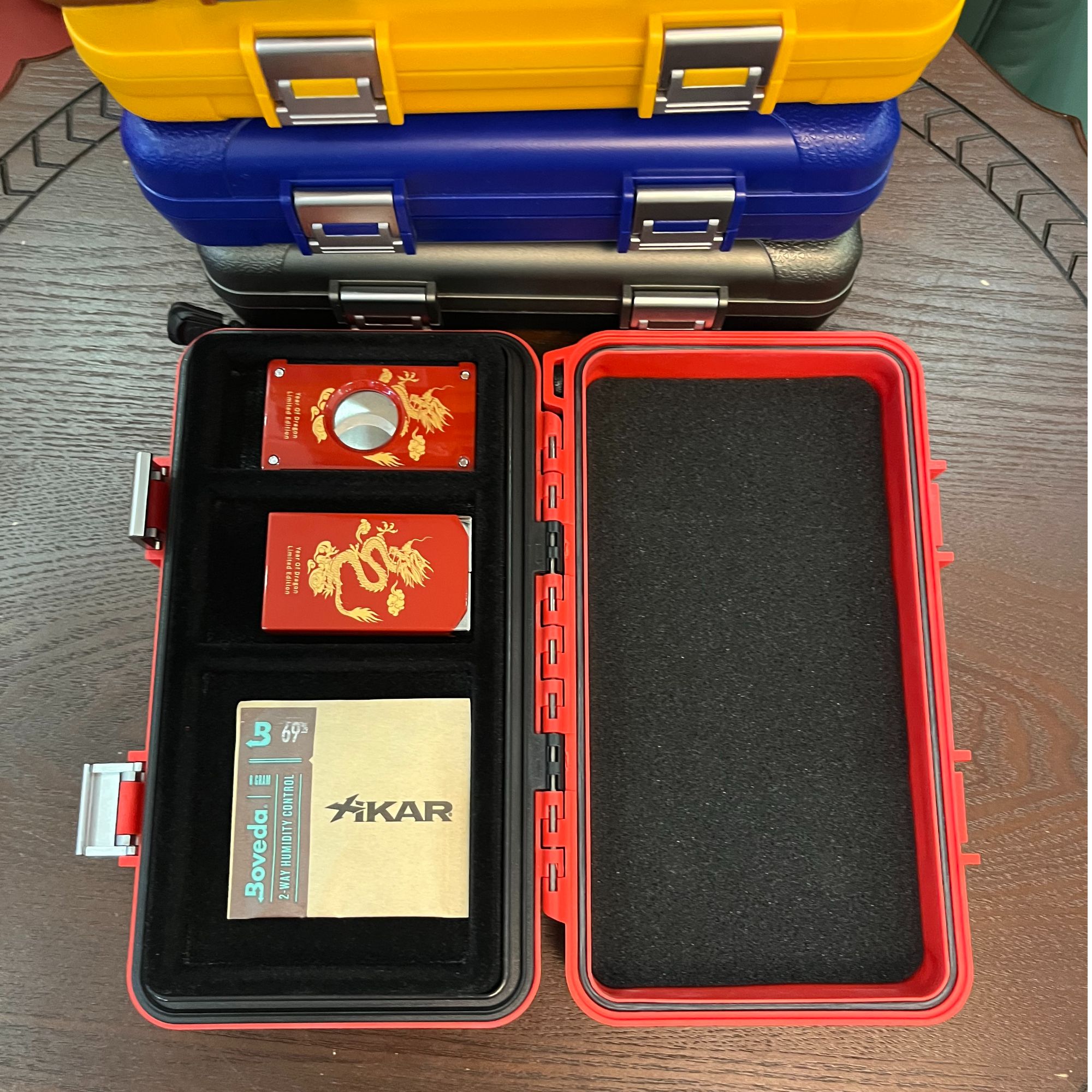 DONATUS多纳图斯雪茄便携盒子5支装保湿养茄高级3cm收纳旅行烟盒