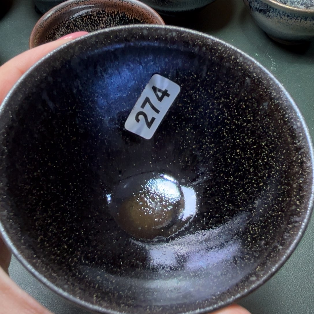 茶盏全手工原矿原釉建盏