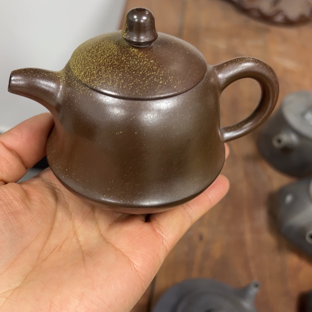 贵台龙窑柴烧茶壶68
