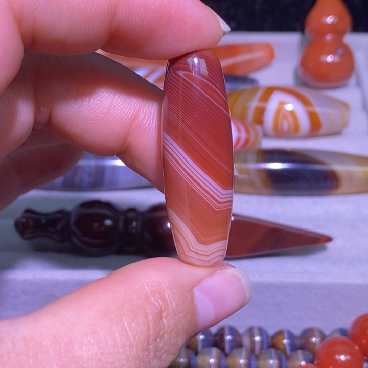 玛瑙/玉髓未镶嵌颈饰