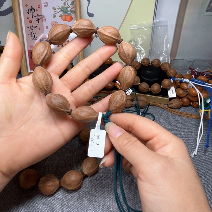 橄榄核手串/手链梅林铁核18.28