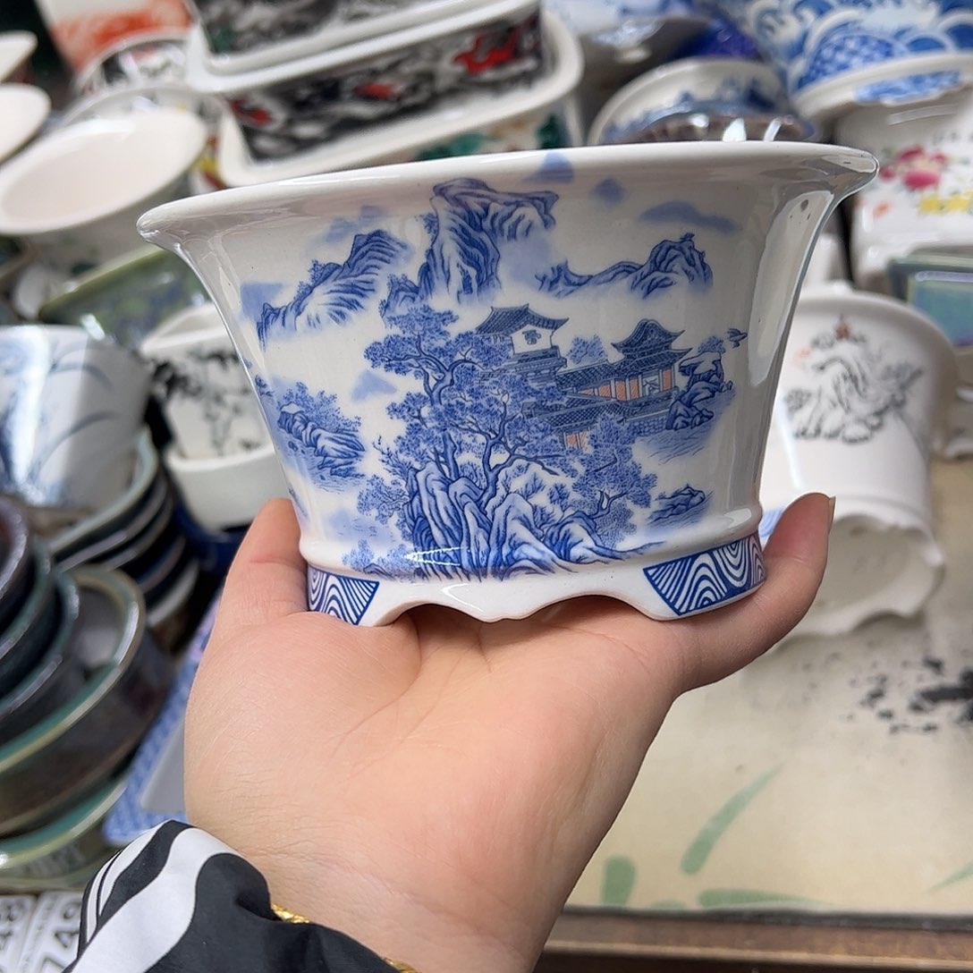 花盆紫砂729号瑕疵15/8cm