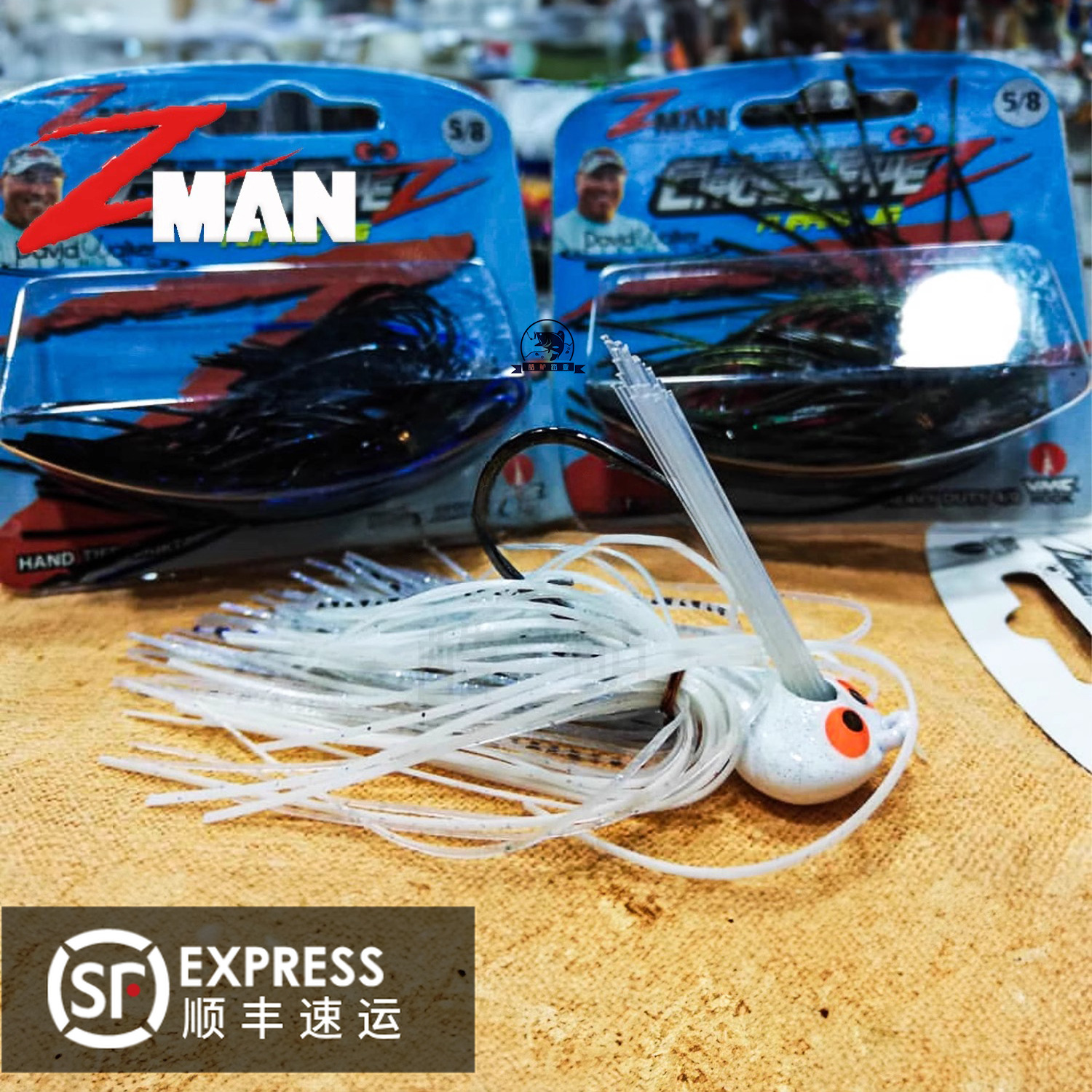 ZMAN Flipping Jig美国原装进口 胶群铅坠 CROSSEYEZ JIG