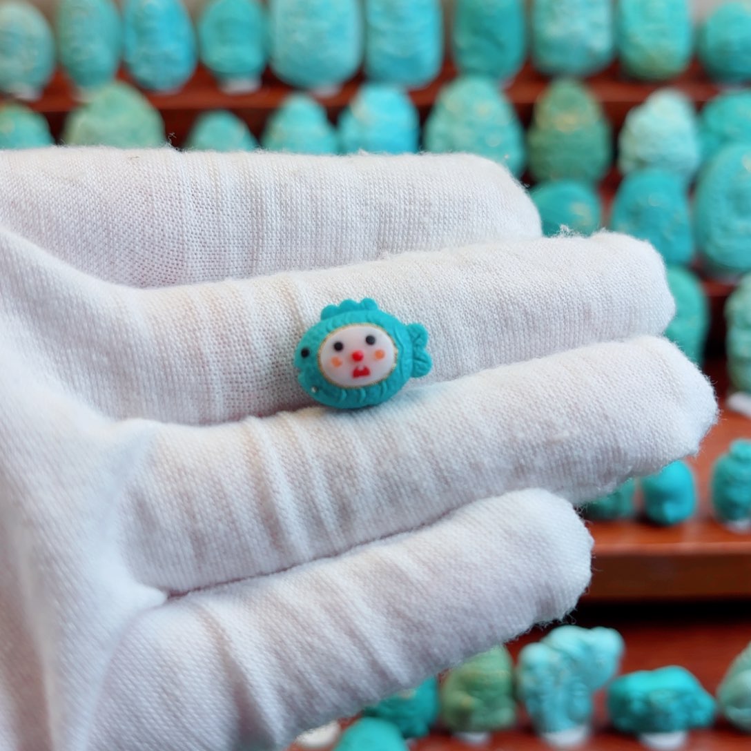 绿松石珠宝奇石未镶嵌