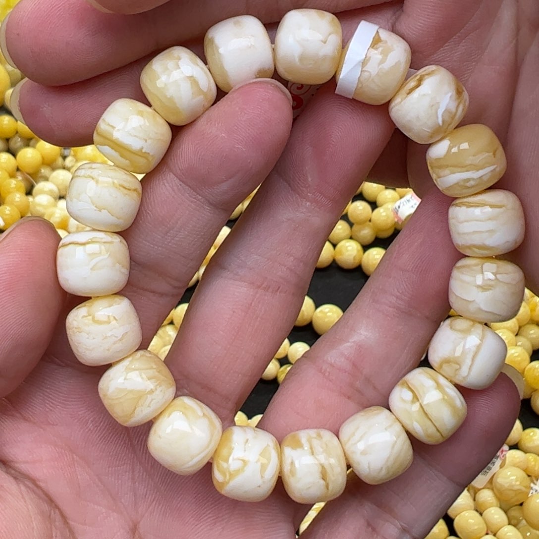 【闪购商品】琥珀珠宝奇石未镶嵌12mm20.9g