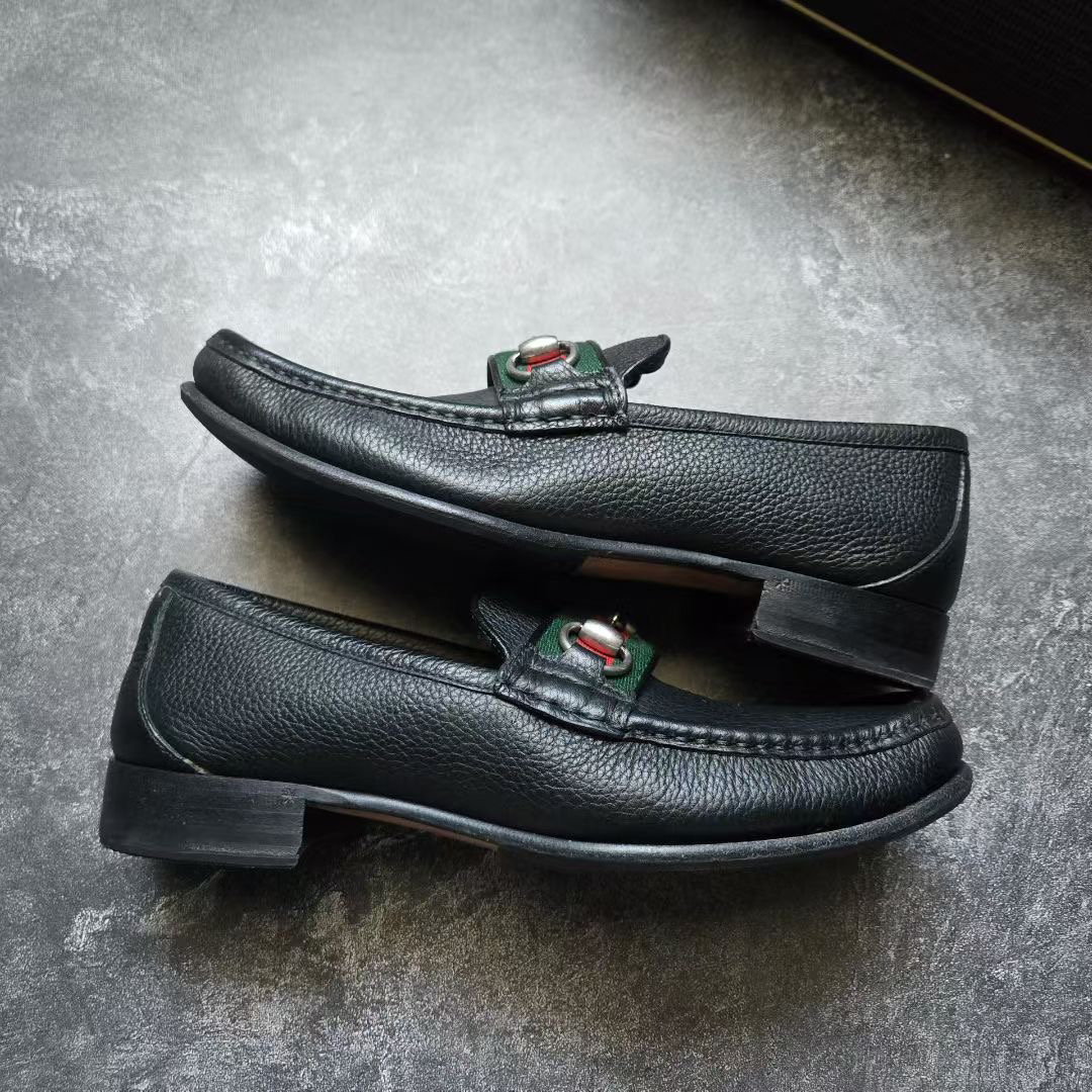 99新 GUCCI/古驰 马衔扣乐福鞋 6码/40码