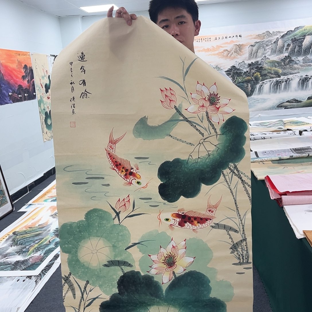 国画宣纸国画纯手绘字画