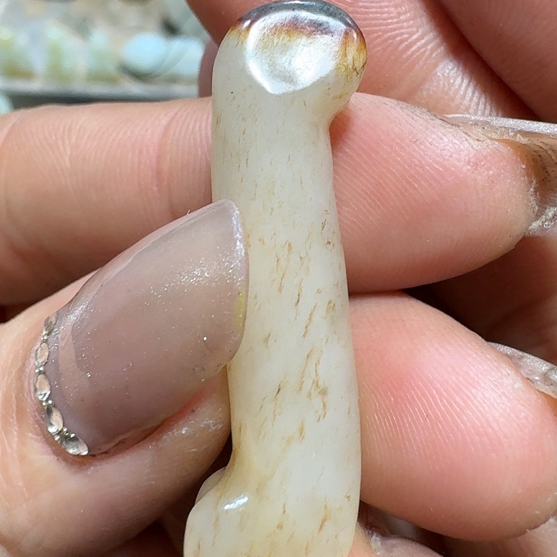 和田玉（糖玉）挂件未镶嵌