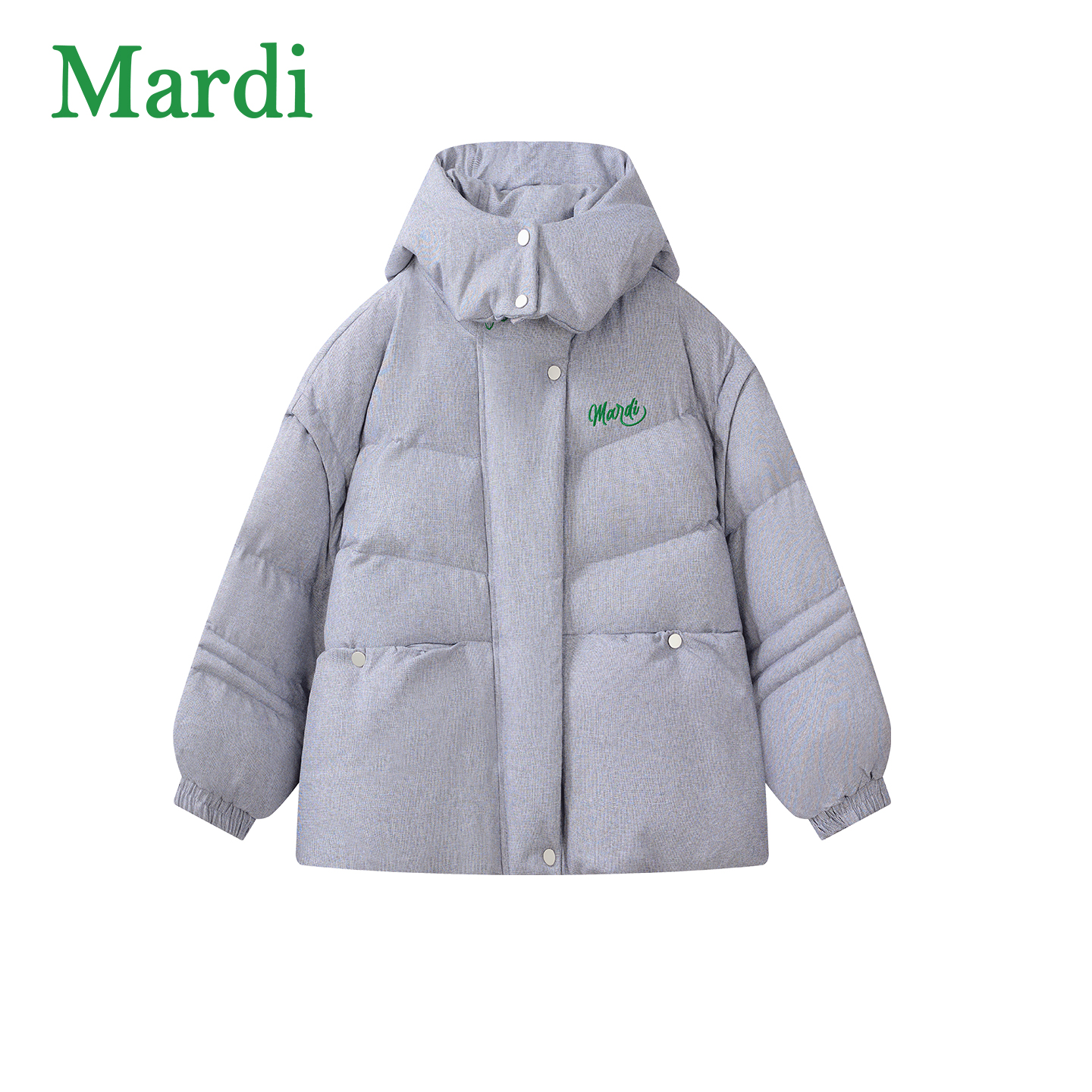 Mardi25年冬季新款休闲时尚百搭宽松厚款潮流保暖棉服MMF2542053