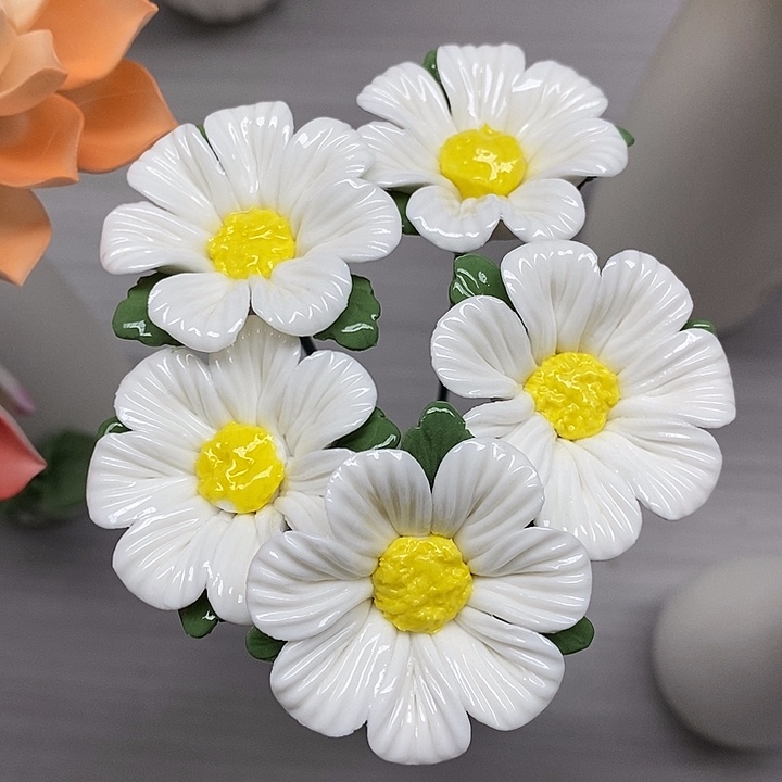 陶瓷陶瓷材料小雏菊