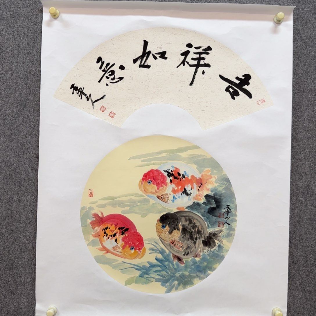国画zz梁景欣老师手绘作品