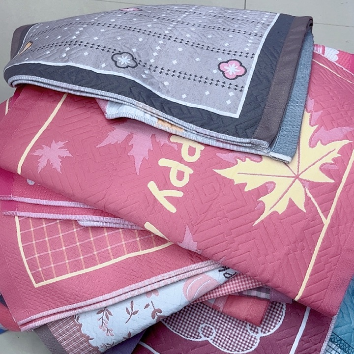 棉枕巾特价花型颜色随机