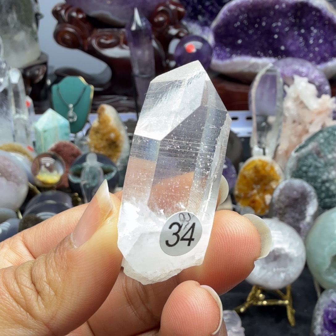 摆件紫晶未镶嵌列姆利亚