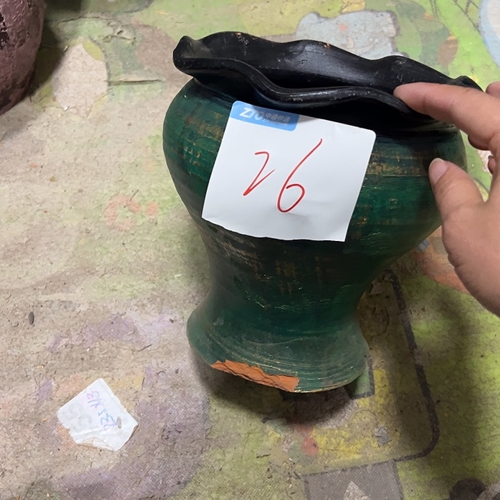 瑕疵带孔高19口17带孔'