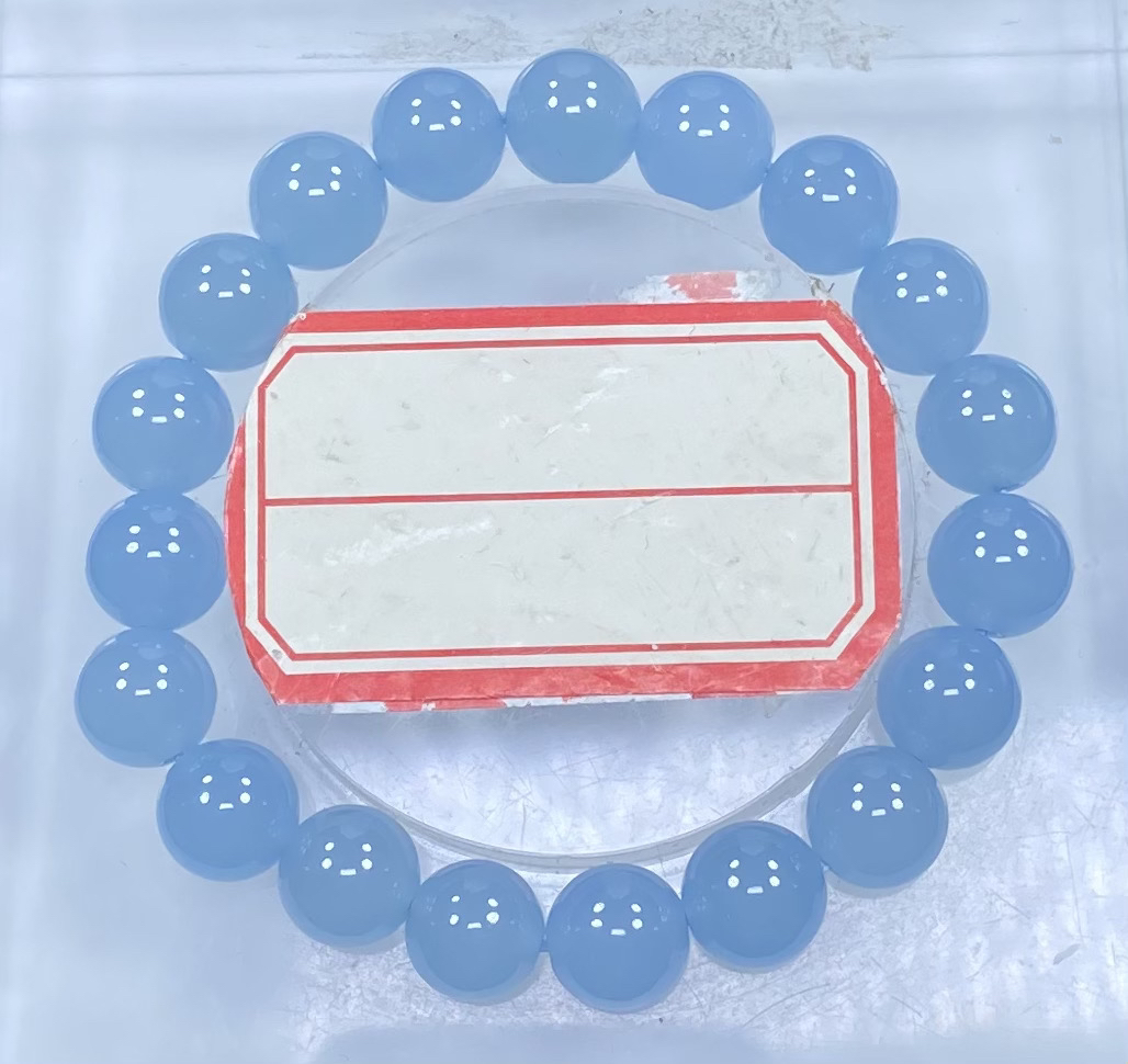 蓝色10mm手串发一条B138