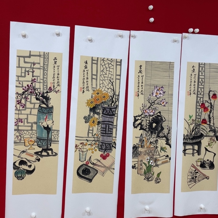 日新画作欣赏作品