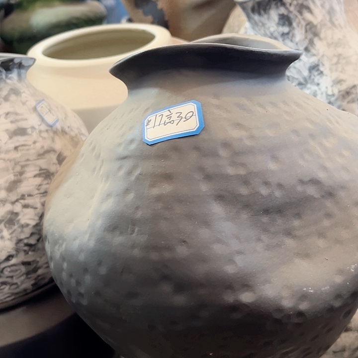 陶瓷景德镇精品花盆栽适合盆