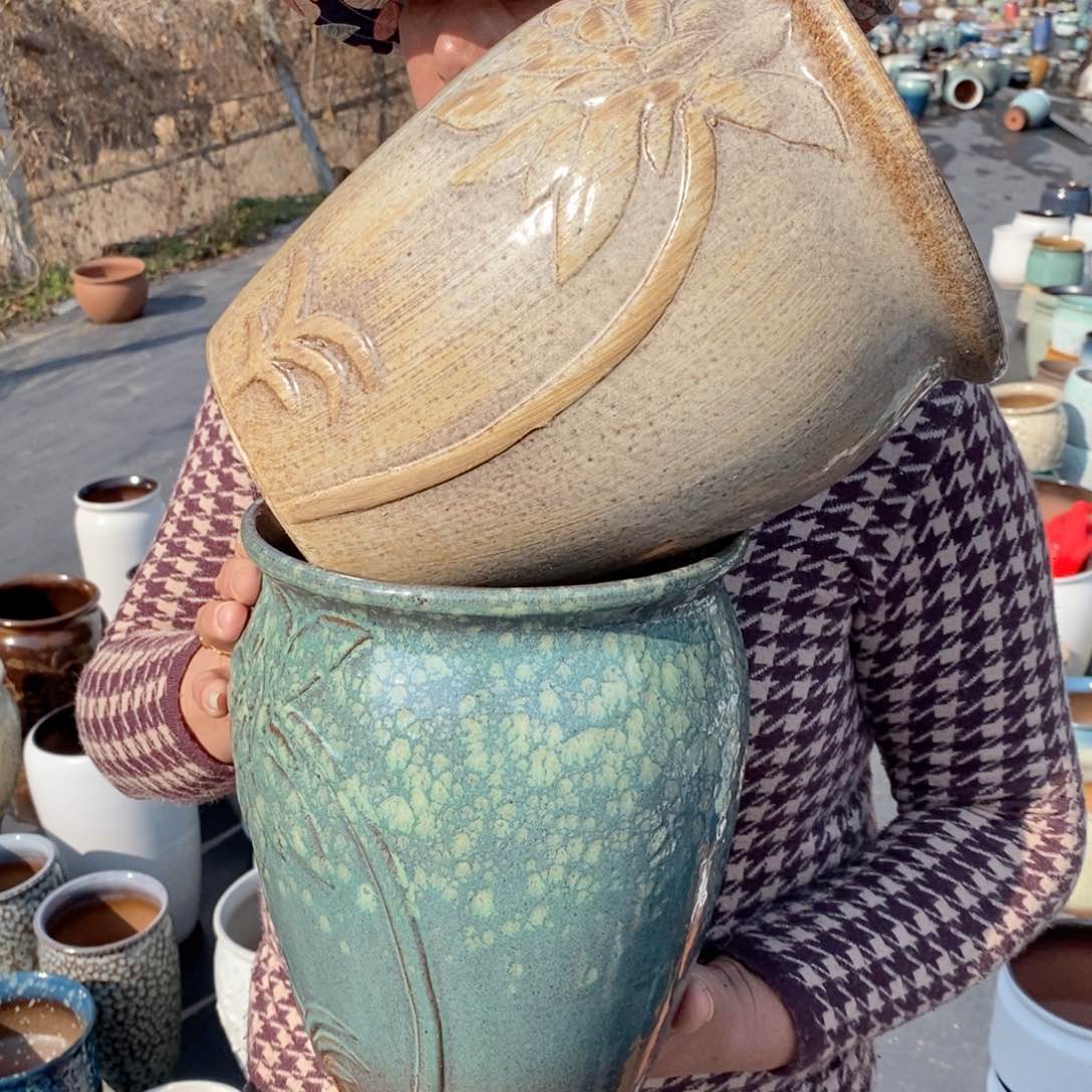 红陶口20高25～～～