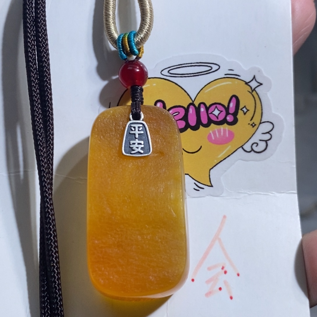 定制琥珀未镶嵌蜜蜡吊坠