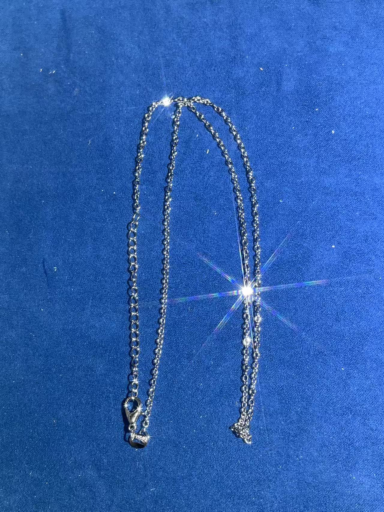 a1667白色O字项链多样性发货