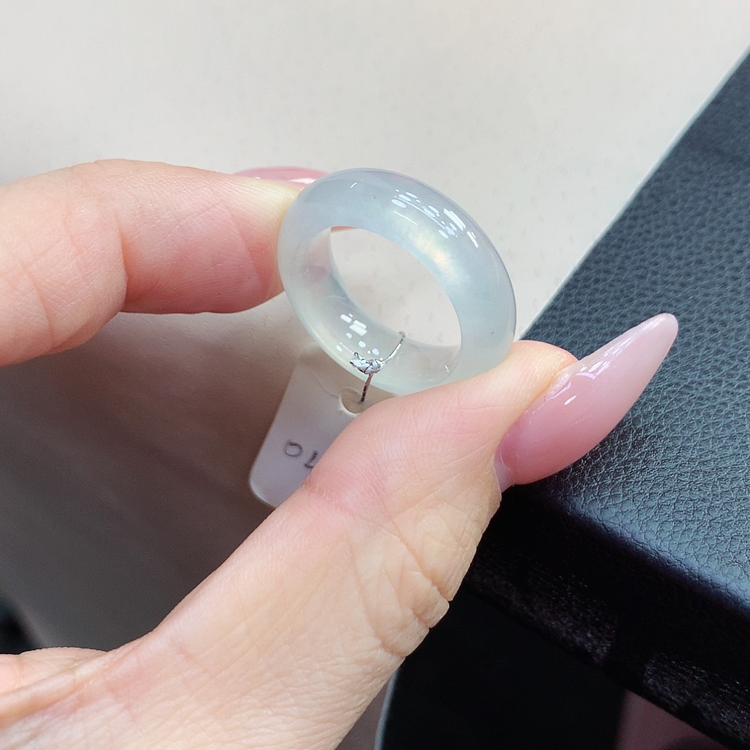 未镶嵌戒指翡翠14号