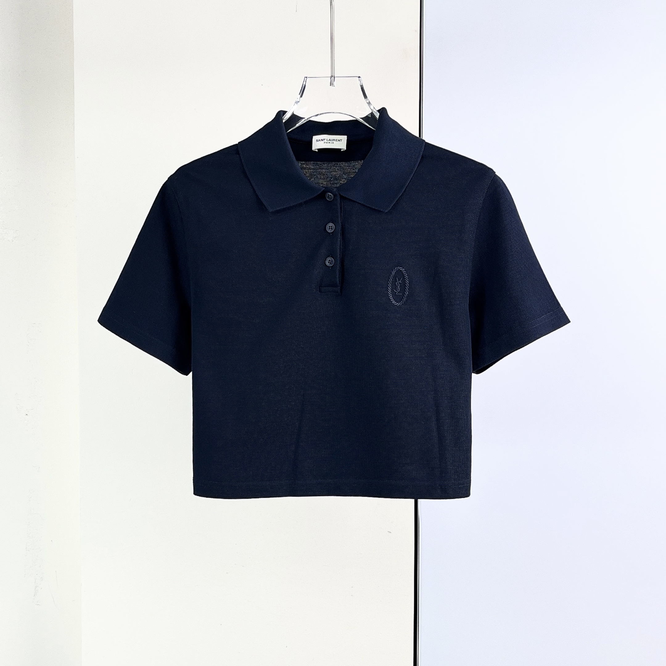 99新 YSL/圣罗兰  99新/YSL /短袖POLO衫 /M码/Xspa9490 