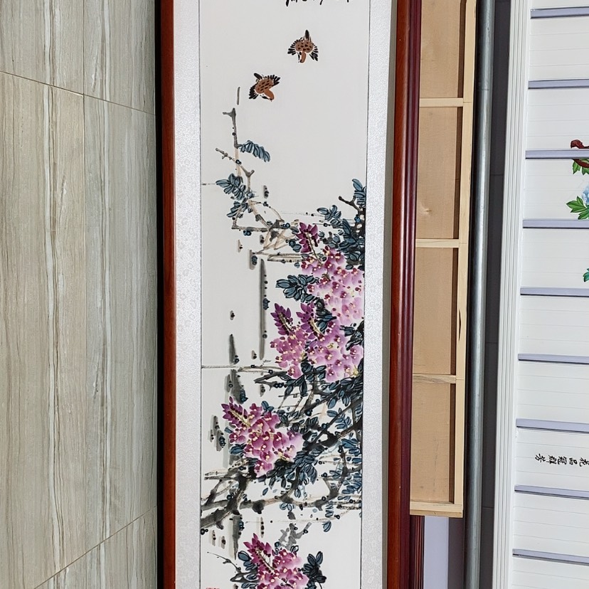 【闪购商品】国画书画作品带框165×50