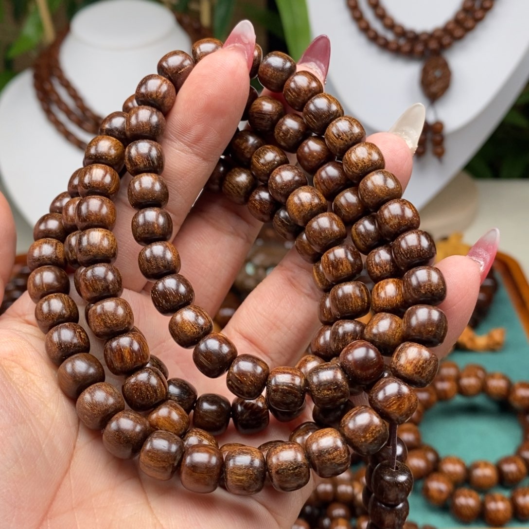 贡木手串/手链贡木8×9老型珠