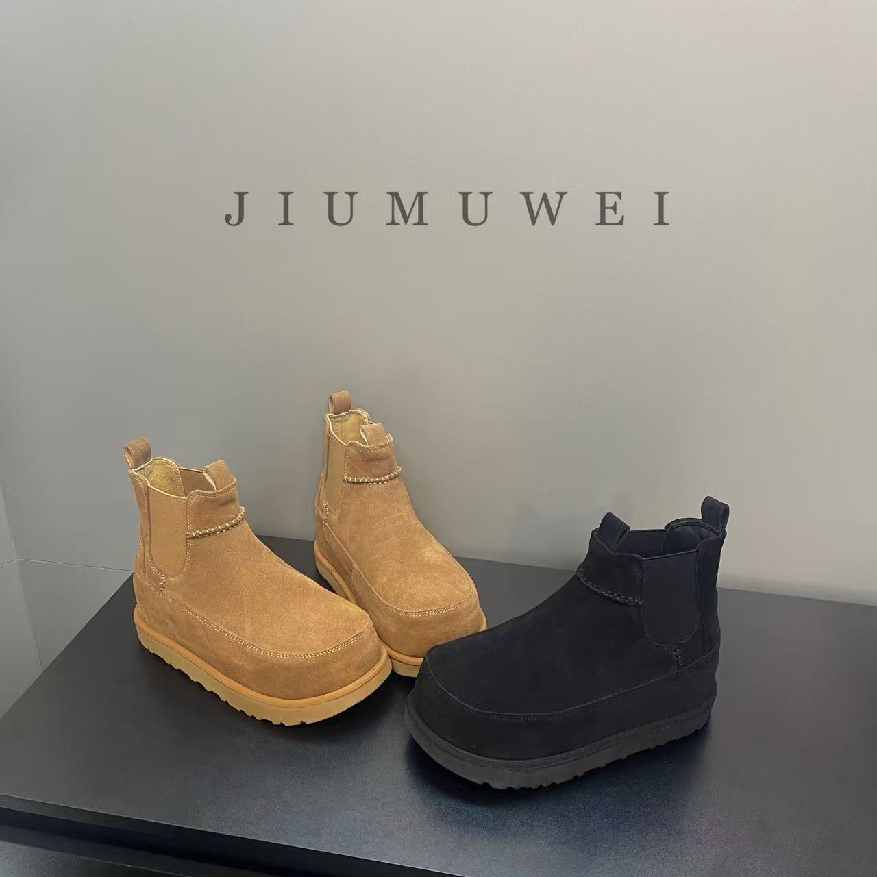 JIUMUWEI  早秋时尚厚底萌宠休闲鞋  2181  9793-16