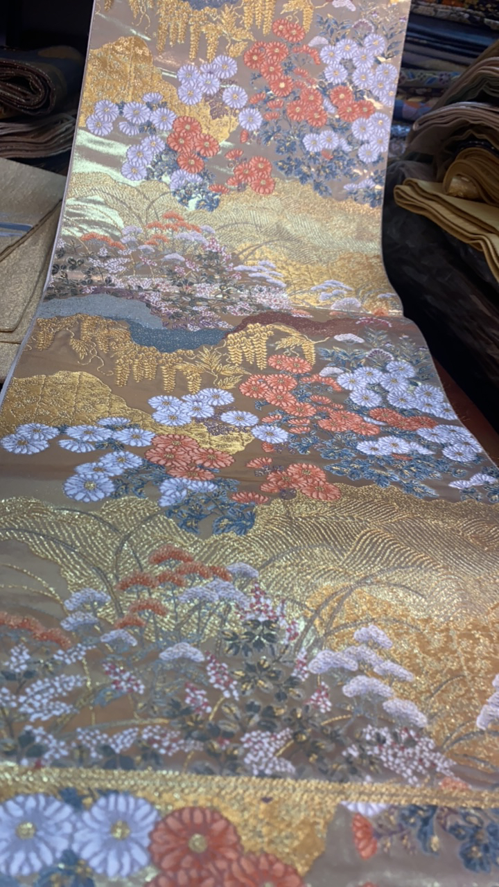 唐锦桑蚕丝正绢面料