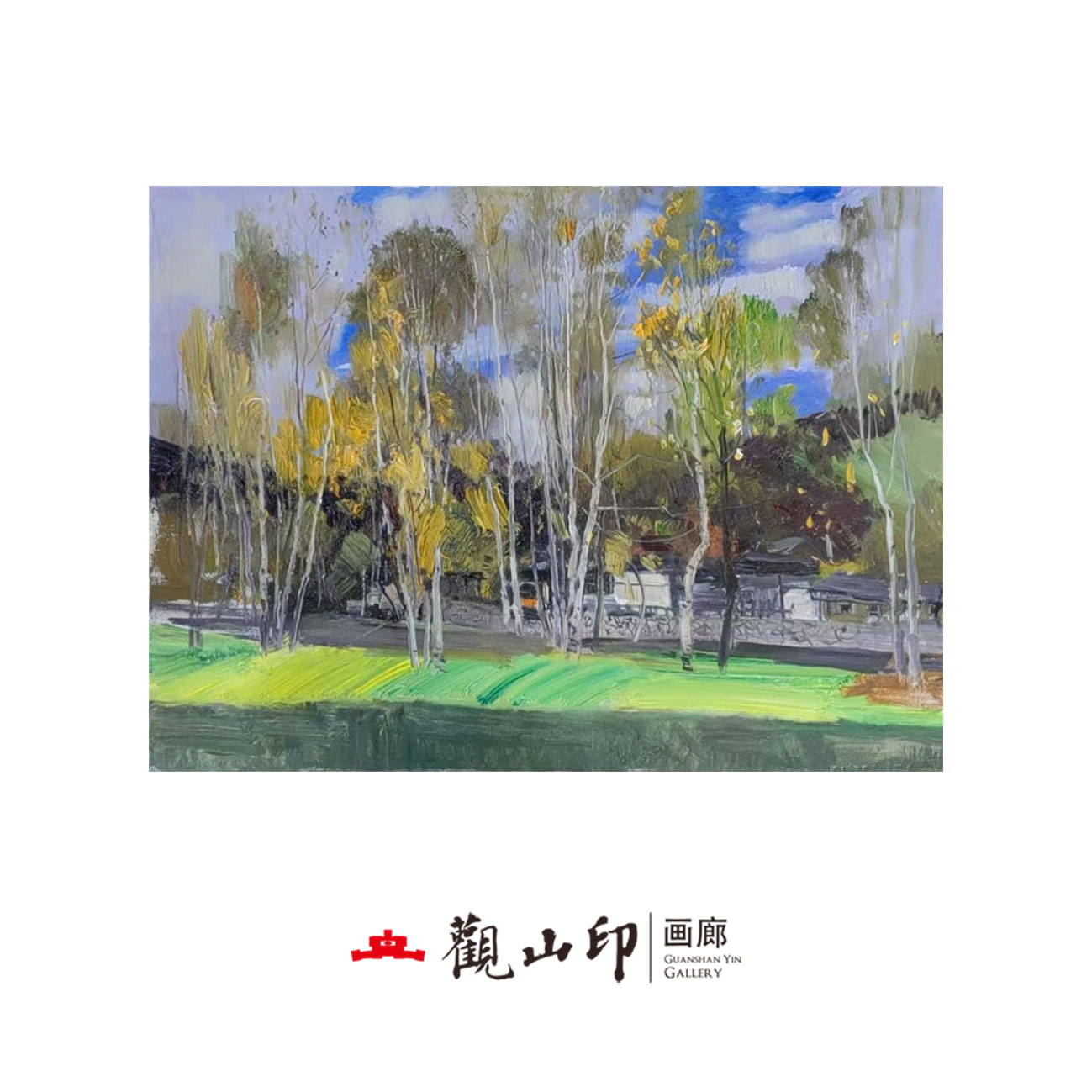 SMK原创手绘油画79x60cm美式复古风玄关沙发背景挂画32131