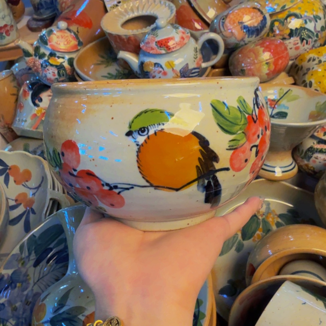 瓷片景德镇陶瓷手工手绘