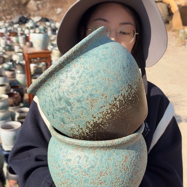 口19高19两个一组花盆