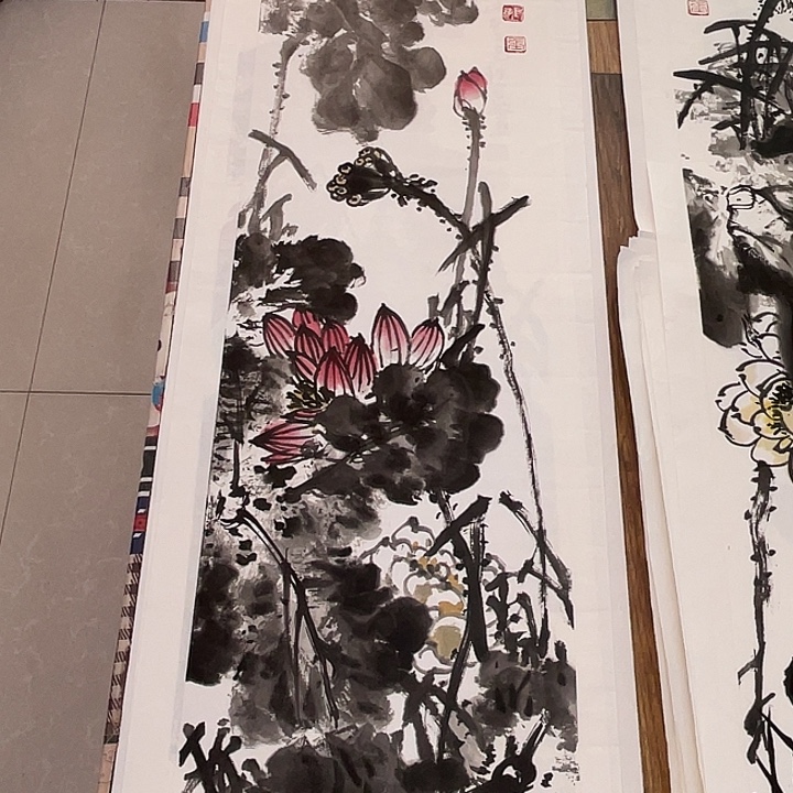 国画张圣敏先生纯手绘作品