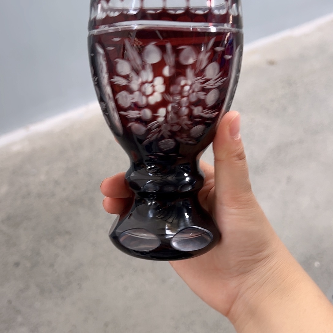 手柄款水晶玻璃如图一个