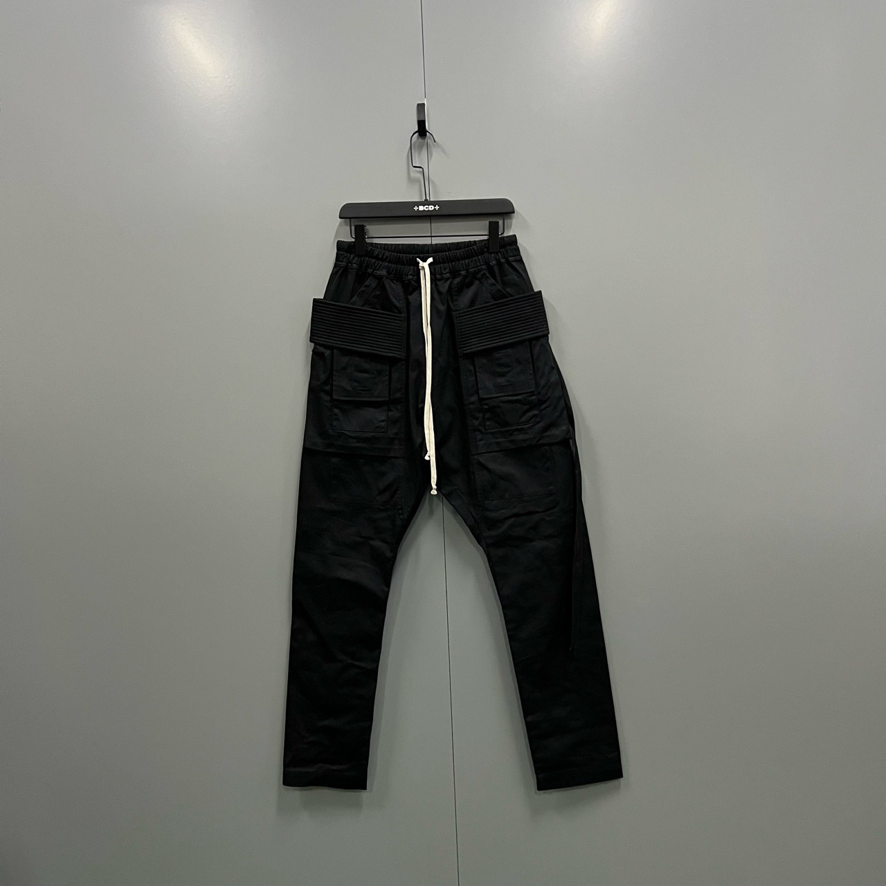 99新 RICKOWENS （jp）217双环灯芯绒多口袋工装裤 S码
