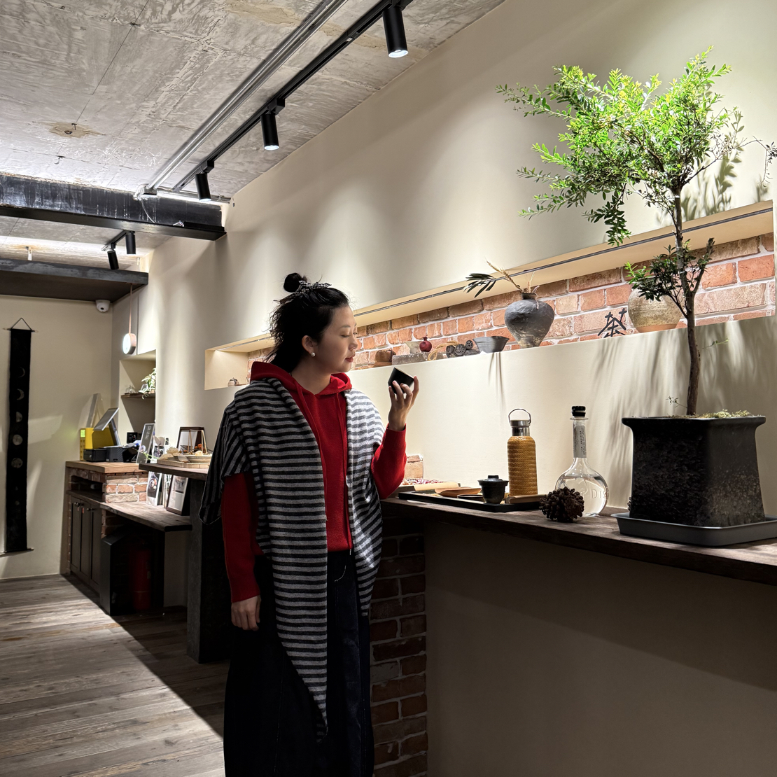 潇然缘麻条纹超大围巾三角围巾全羊毛围巾百搭披肩