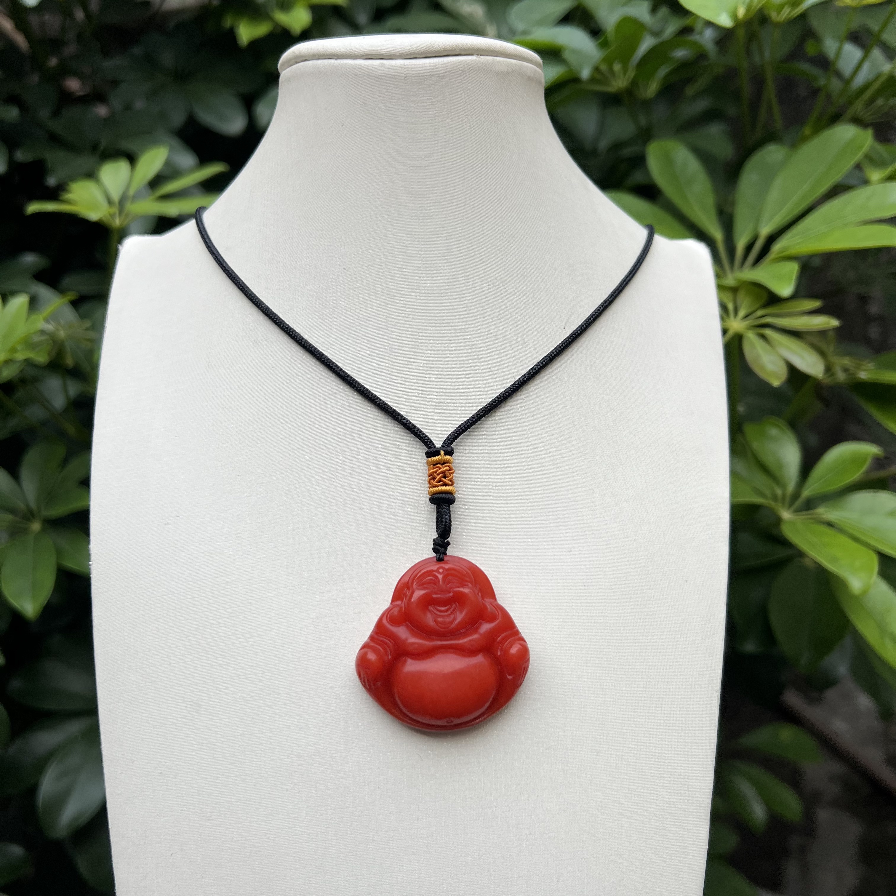 B743精品柿红佛公国风款式吊坠