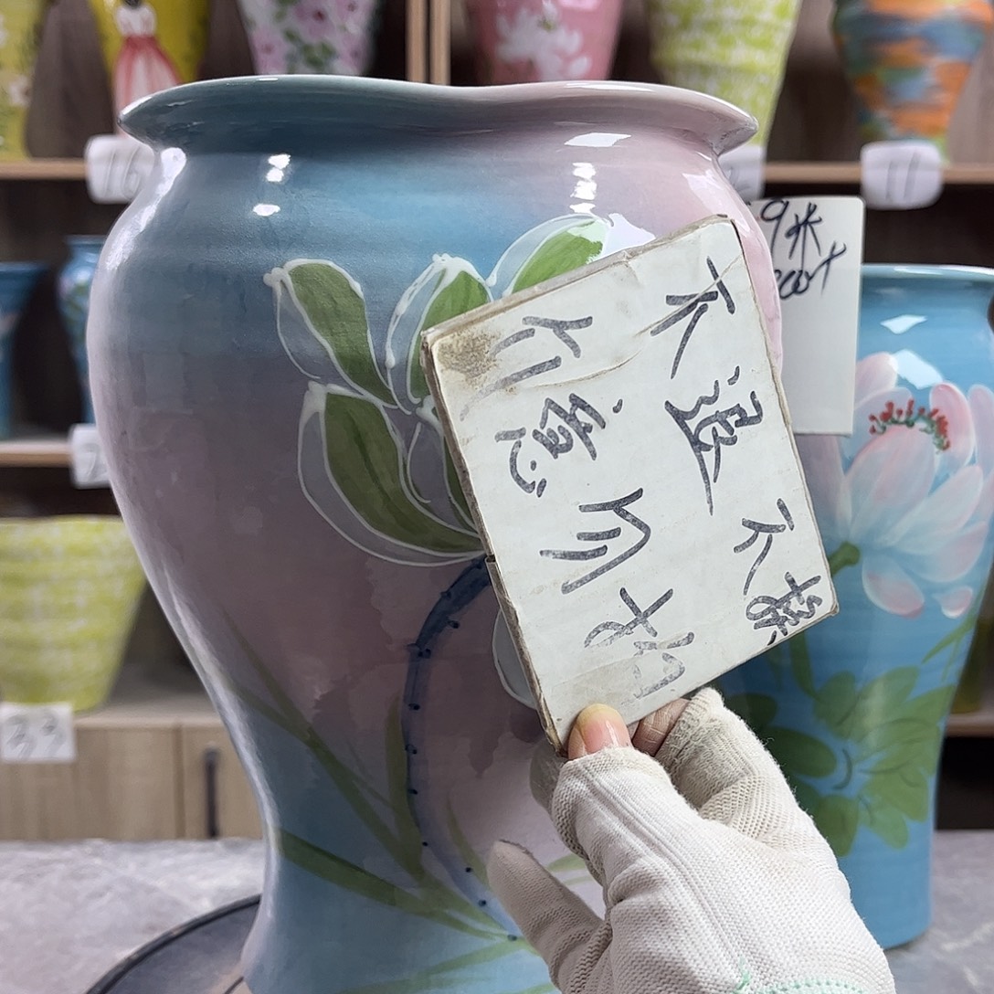 景德镇陶瓷花盆花盆