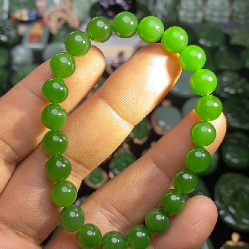 【闪购商品】和田玉（碧玉）手串未镶嵌