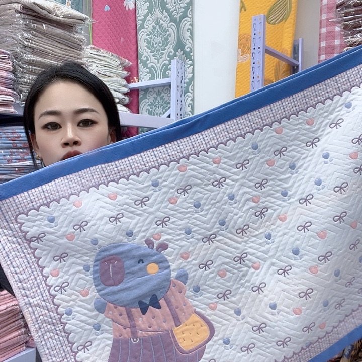 棉蓝色小猪佩奇棉