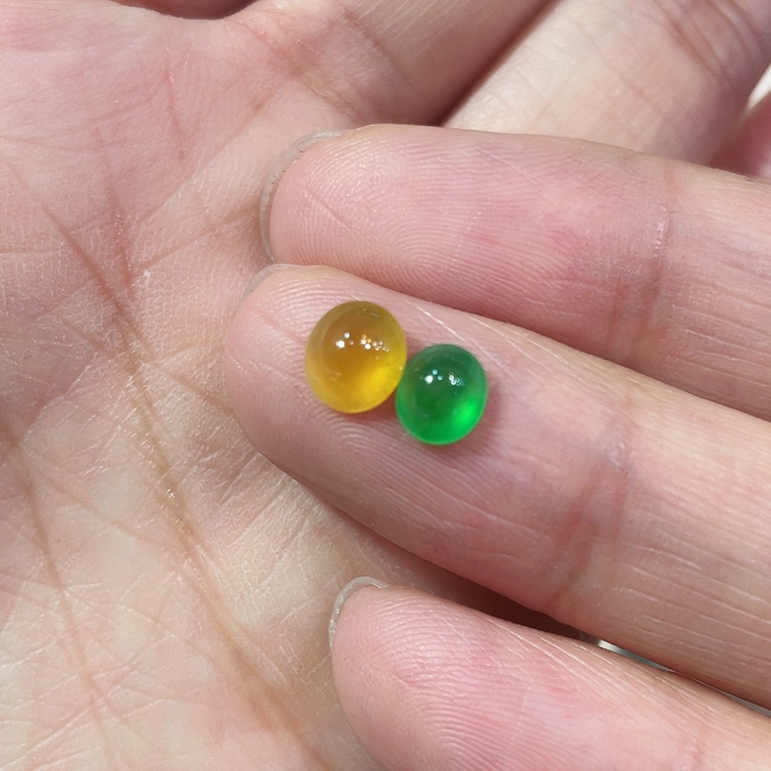 定制翡翠未镶嵌蛋面