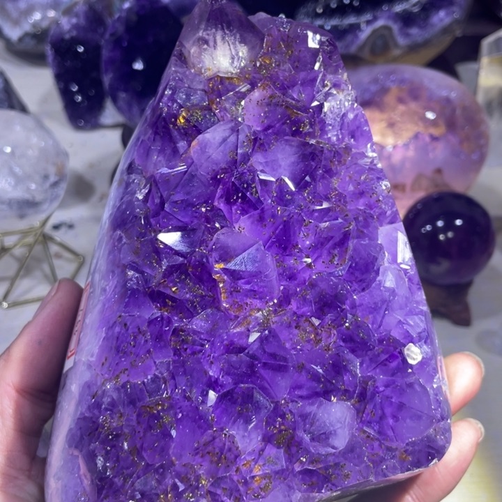 紫晶满钛晶未镶嵌