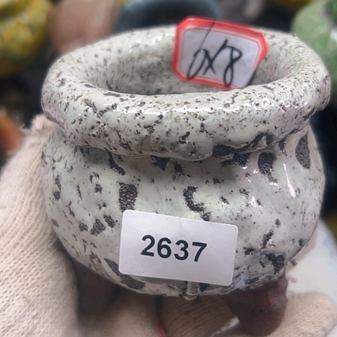 粗陶花盆手工花盆制作