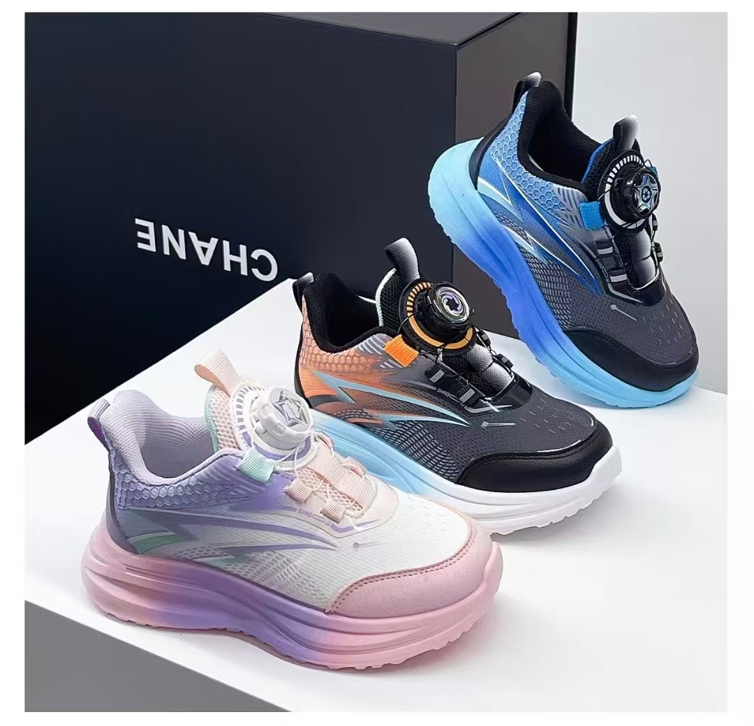 【2025年开学秋季微瑕】827/927春季男女童网面运动鞋时尚